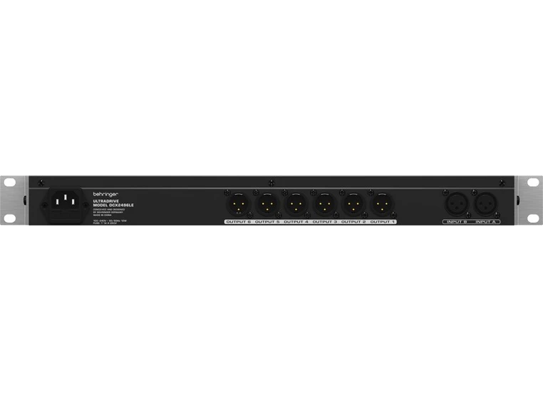 Behringer ULTRADRIVE DCX2496LE Loudspeaker Management System 